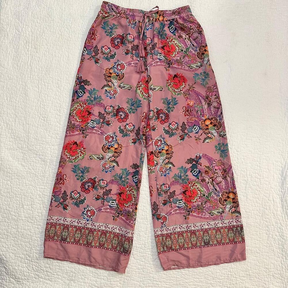 T tahari airflow boho floral